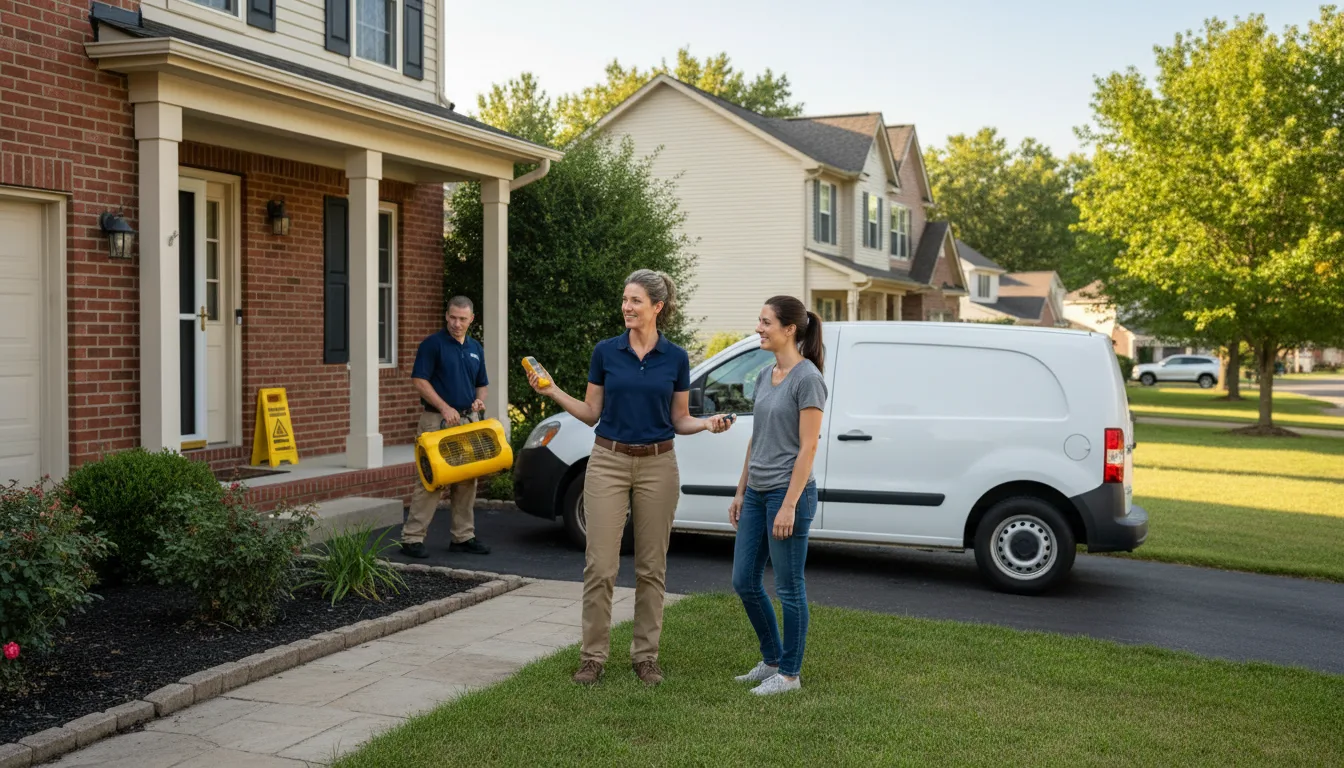 Water restoration image for Dehumidification And Cleanup Services in Inver Grove Heights, MN